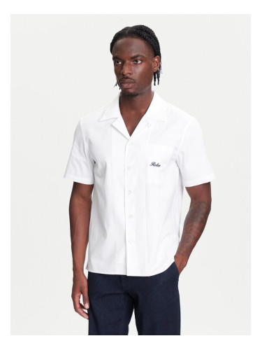 Robe di Kappa Риза Robe Giovani Aousja 631372W Бял Regular Fit