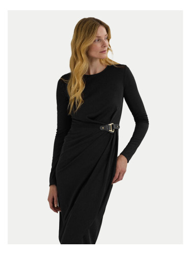 LAUREN RALPH LAUREN Ежедневна рокля 250951397001 Кафяв Slim Fit