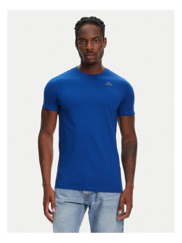 Robe di Kappa Тишърт Luc 611187W Син Regular Fit