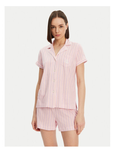 LAUREN RALPH LAUREN Пижама ILN12421 Розов Regular Fit