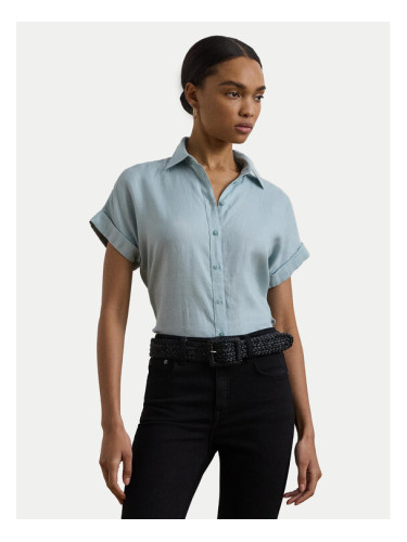 LAUREN RALPH LAUREN Риза 200699152054 Светлосиньо Relaxed Fit