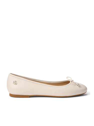 LAUREN RALPH LAUREN Балеринки 802940728006 Екрю