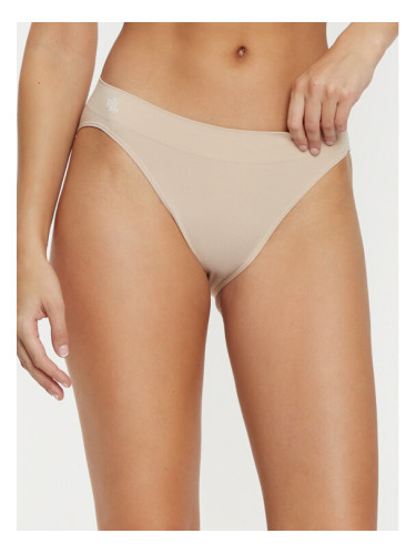 LAUREN RALPH LAUREN Класически дамски бикини 4L0011 Бежов