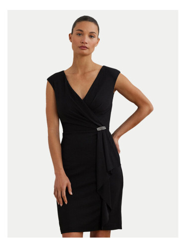 LAUREN RALPH LAUREN Коктейлна рокля 253906356002 Черен Regular Fit