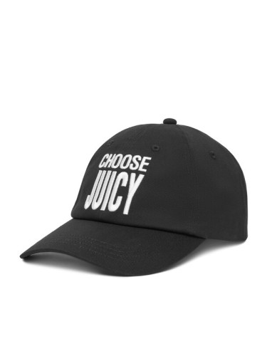Juicy Couture Шапка с козирка Choose JCAWH125715 Черен