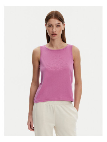 Kappa топ Logo Gria 382129W Виолетов Regular Fit