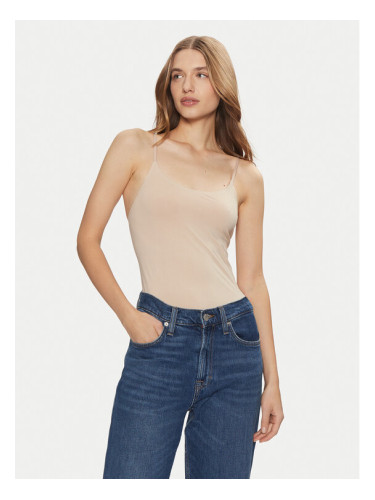 LAUREN RALPH LAUREN топ 4L0186 Бежов Slim Fit