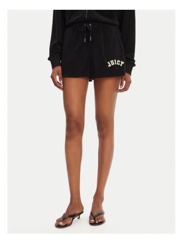 Juicy Couture Спортни шорти Perkin JCWHS125322 Черен Relaxed Fit