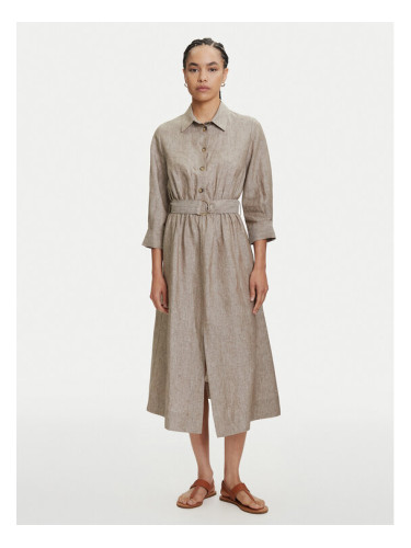 KAOS Ежедневна рокля RP1MR046 Сив Regular Fit