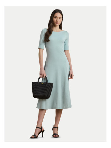 LAUREN RALPH LAUREN Ежедневна рокля 250863913015 Светлосиньо Regular Fit