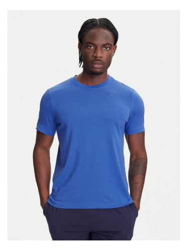 Kappa Тишърт Logo Korpo Cafers 304J150 Син Slim Fit