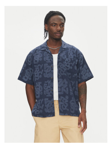 Element Риза Thalweg ELYWT00176 Тъмносин Regular Fit