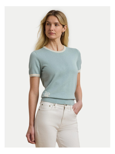 LAUREN RALPH LAUREN Пуловер 200963659002 Светлосиньо Relaxed Fit