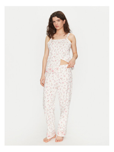 LAUREN RALPH LAUREN Пижама ILN72408 Екрю Regular Fit