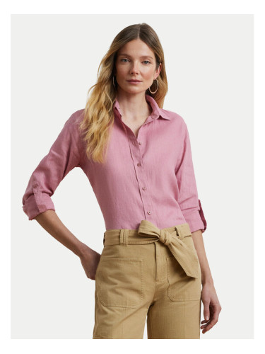LAUREN RALPH LAUREN Риза 200782777067 Розов Relaxed Fit