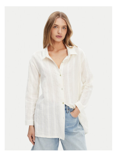 Roxy Риза ERJX603447 Екрю Relaxed Fit
