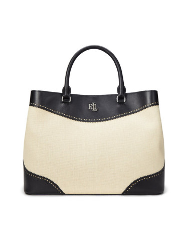 LAUREN RALPH LAUREN Дамска чанта Marcy 431966776002 Бежов