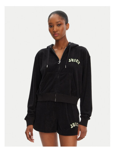 Juicy Couture Суитшърт Nala JCWAS125321 Черен Oversize
