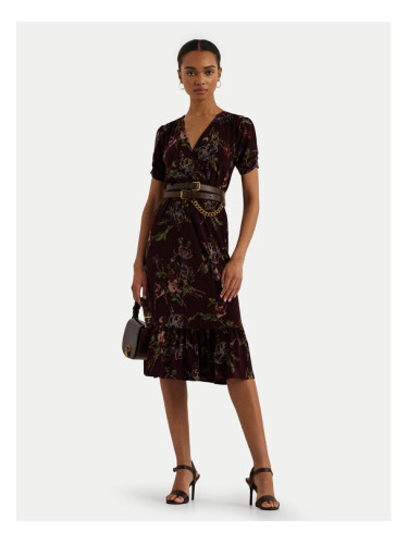 LAUREN RALPH LAUREN Ежедневна рокля 250951435001 Бордо Regular Fit