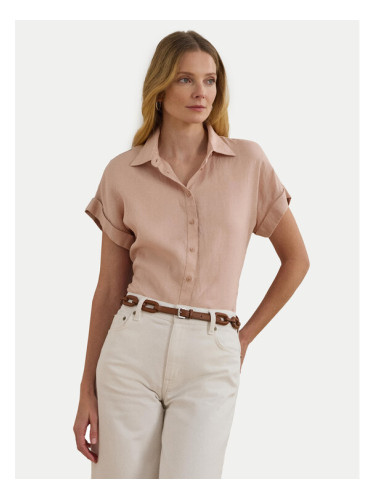 LAUREN RALPH LAUREN Риза 200699152053 Розов Relaxed Fit