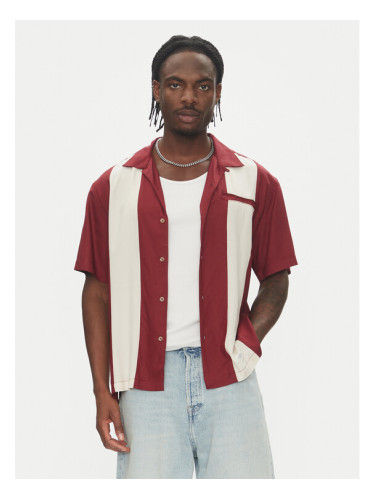 Element Риза Bowling ELYWT00170 Бордо Regular Fit