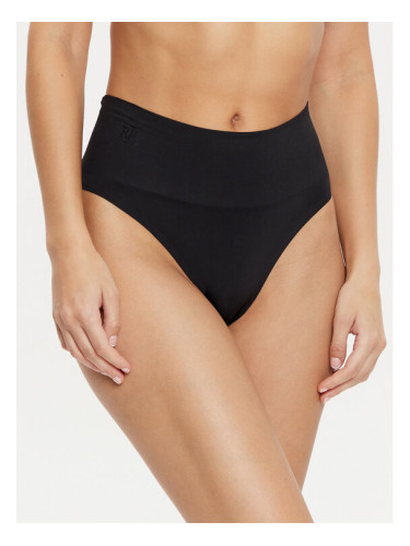 LAUREN RALPH LAUREN Класически бикини с висока талия 4L0020 Черен