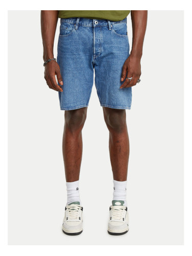 G-Star Raw Дънкови шорти Dakota D24411-D436 Син Slim Fit