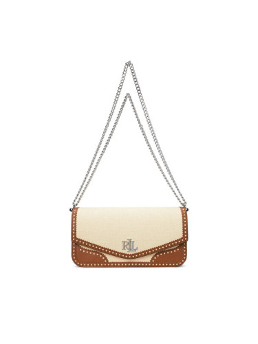 LAUREN RALPH LAUREN Дамска чанта Sawyer 431966774001 Бежов