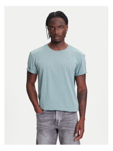 G-Star Raw Тишърт Lash D16396-2653 Син Regular Fit