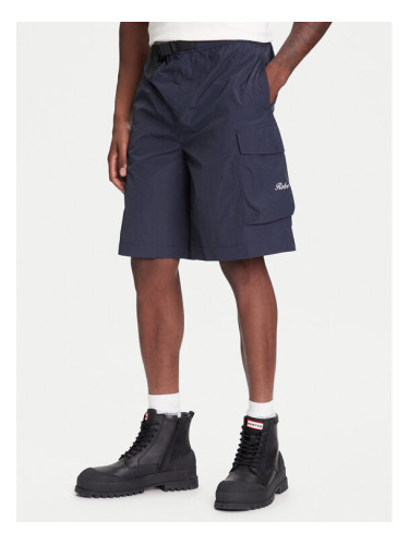Robe di Kappa Шорти от плат Giovani 67124BW Тъмносин Regular Fit