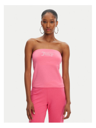 Juicy Couture топ Babey JCWCT23310 Розов Slim Fit