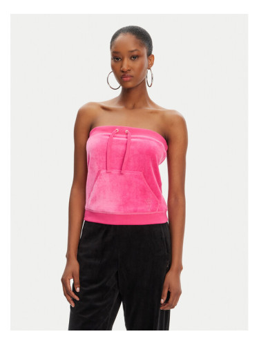 Juicy Couture топ Heritage JCGCT125023 Розов Slim Fit