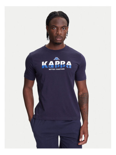 Kappa Тишърт 351U8KW 193 Тъмносин Regular Fit