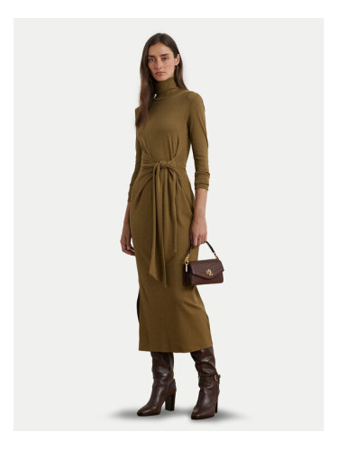 LAUREN RALPH LAUREN Ежедневна рокля 250918980005 Кафяв Slim Fit