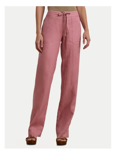 LAUREN RALPH LAUREN Текстилни панталони 200735136022 Розов Regular Fit