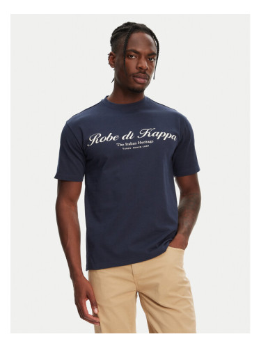 Robe di Kappa Тишърт Robe Giovani Tozeur 61151CW Тъмносин Regular Fit