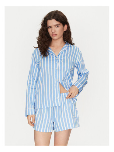 LAUREN RALPH LAUREN Пижама ILN12400 Син Regular Fit