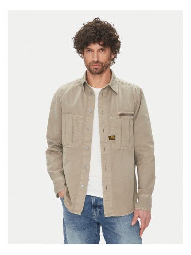 G-Star Raw Риза D26058 D947 H120 Сив Regular Fit