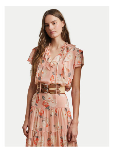 LAUREN RALPH LAUREN Блуза 200963698001 Розов Relaxed Fit
