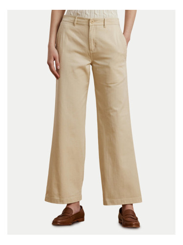 LAUREN RALPH LAUREN Панталони тип кюлоти 200965654004 Бежов Regular Fit