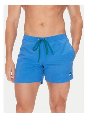 Quiksilver Плувни шорти Everyday Solid Volley EQYJV04120 Син Regular Fit