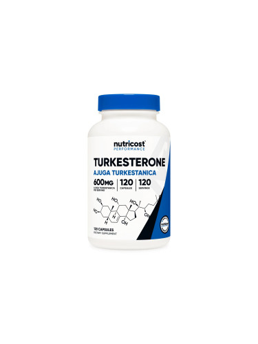 NUTRICOST - Turkesterone 600 mg - 120 Capsules