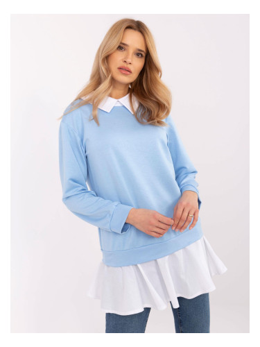 Blouse-MI-BZ-A5997.49-light blue