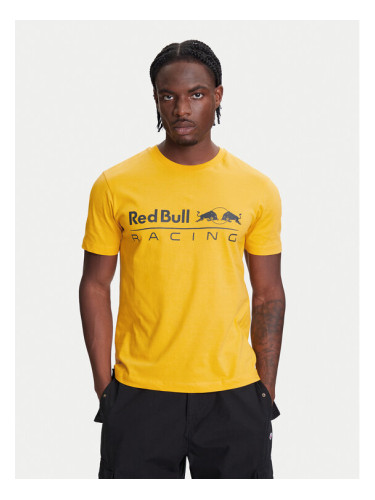 Pepe Jeans Тишърт Red Bull Racing Logo RM500016 Жълт Regular Fit