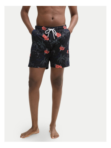 Tom Tailor Denim Плувни шорти 1044696 Черен Regular Fit