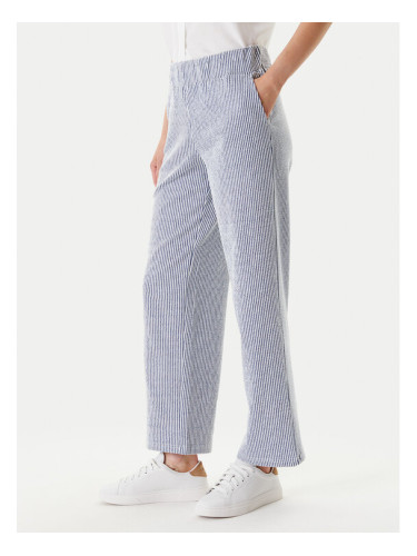 Olsen Текстилни панталони 14002199 Син Regular Fit