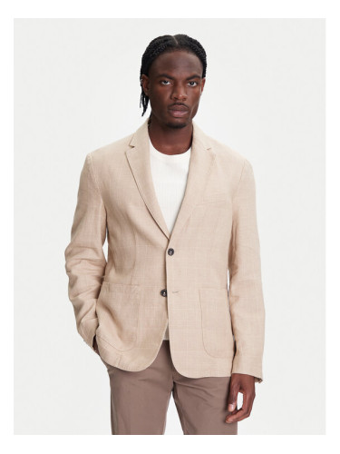 United Colors Of Benetton Сако 23B3UW014 Бежов Regular Fit