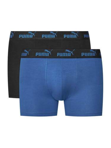 Puma Комплект 2 чифта боксерки 938753 Черен
