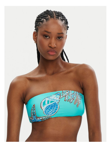 Seafolly Горнище на бански La Mer 31448-214 Електриков