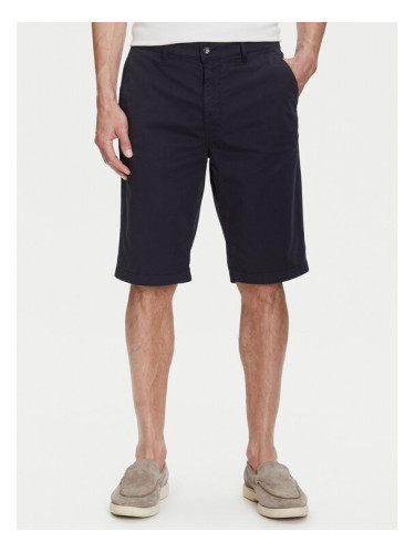 Baldessarini Шорти от плат B1 16939.2402 Тъмносин Slim Fit